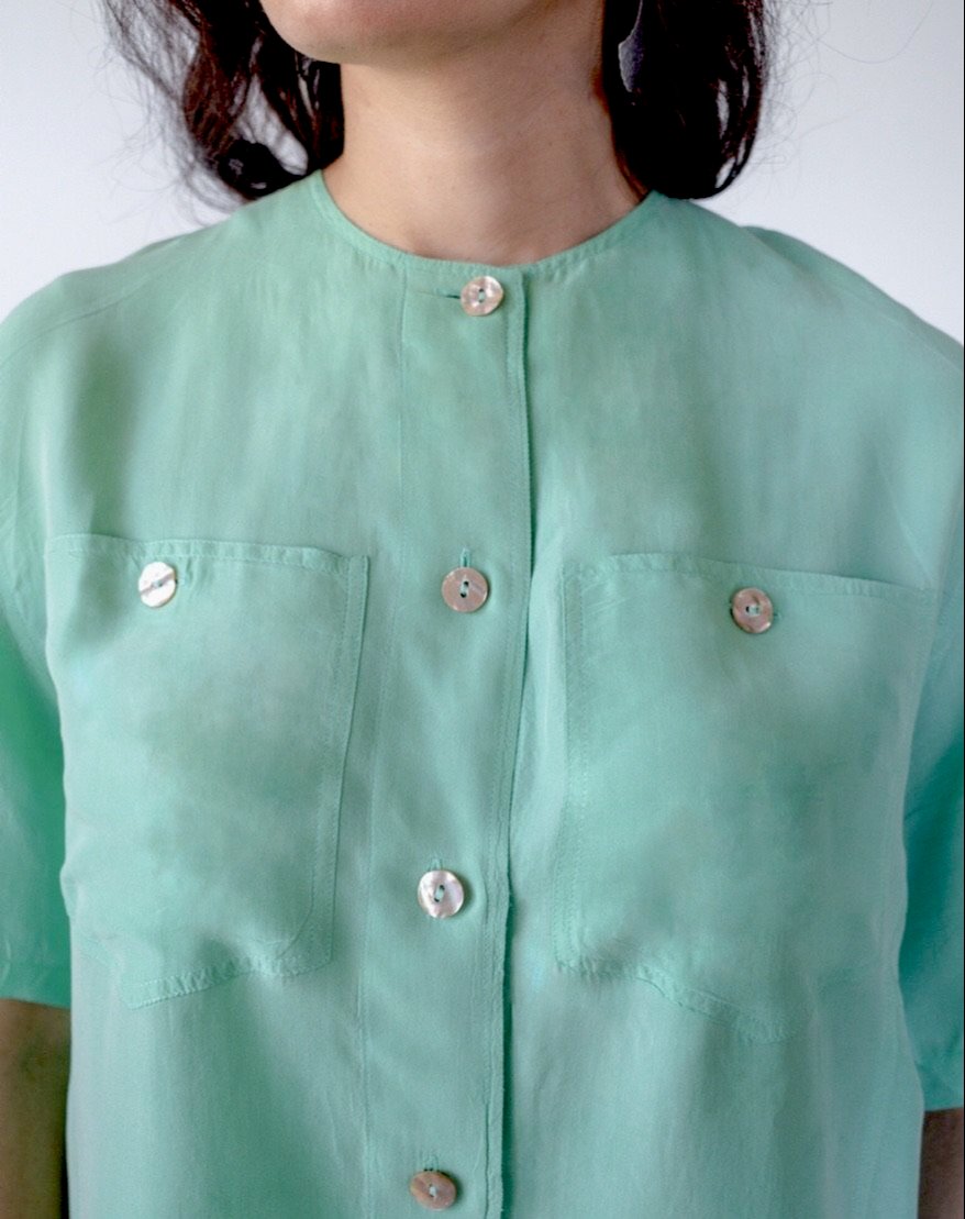 Suit Of Lights Silk Top Closeup 2